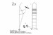 Access ladders RA5C Vigilante  BRL72192
