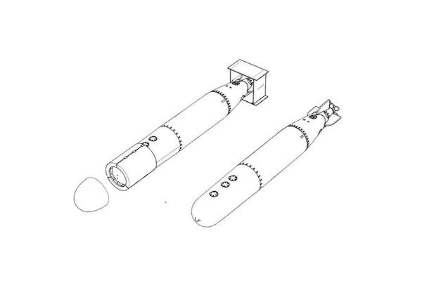 US Navy Mark XIII Torpedo  BRL72204