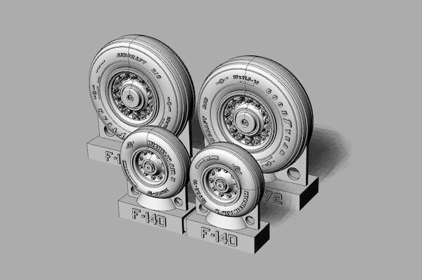 F14D Tomcat Wheel set BRL72238