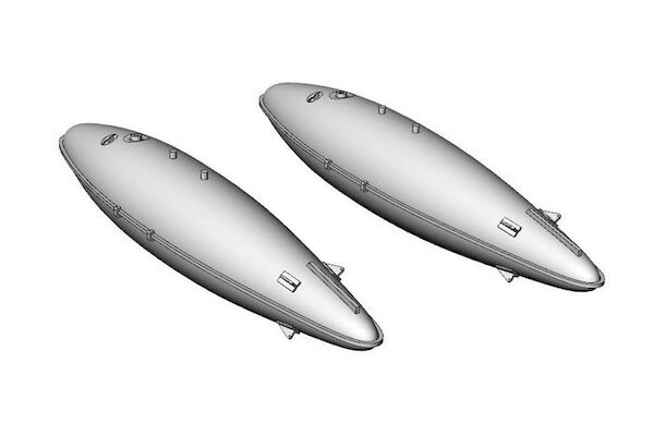 150 gal fuel droptank USN/USMC WWII/Korean war  BRL72282