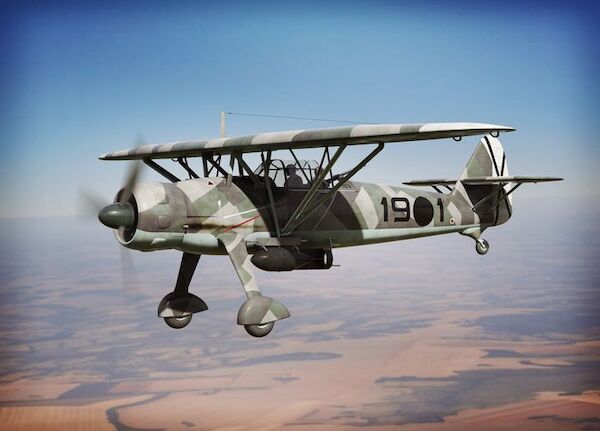 Henschel Hs126A-1 "Superpava" Legion Condor BRP72044