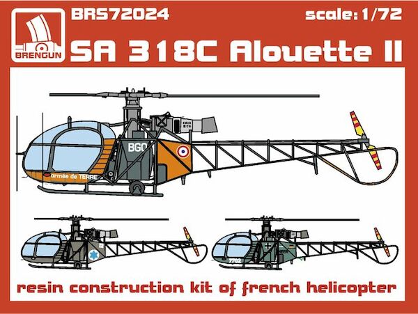Sud-Aviation SA.318C Alouette II (BACK IN STOCK)  BRS72024