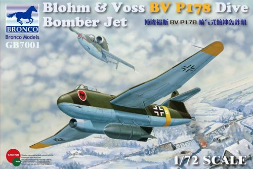 Blohm & Voss BV P178 Dive Bomber Jet GB7001