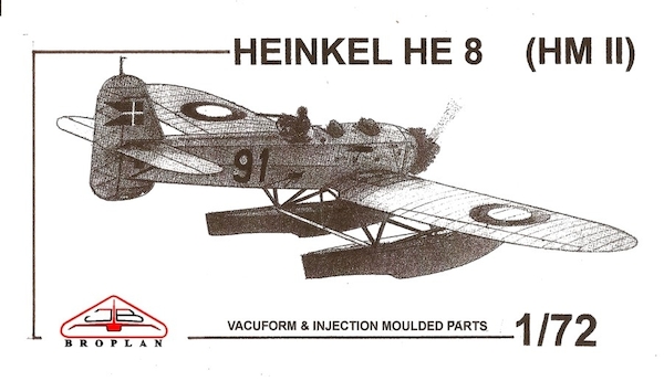 Heinkel HE 8 (HM II of Danish Naval Air Arm) ms-130