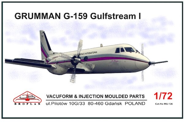 Grumman G159 Gulfstream I (Hellenic Air Force & Air Provence International (France)  MS-136