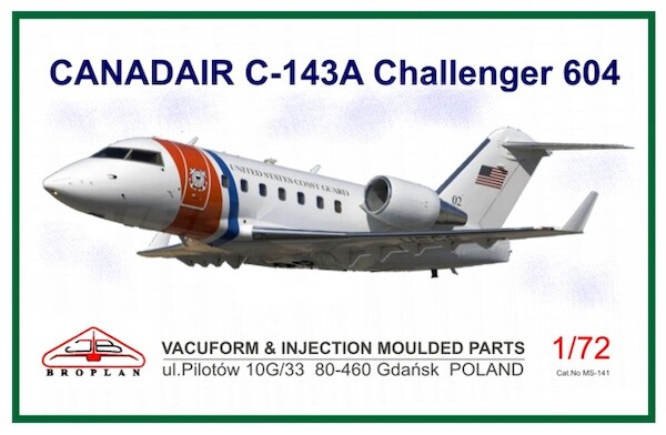 Canadair C143A Challenger 604 (United States Coast Guard) MS-141