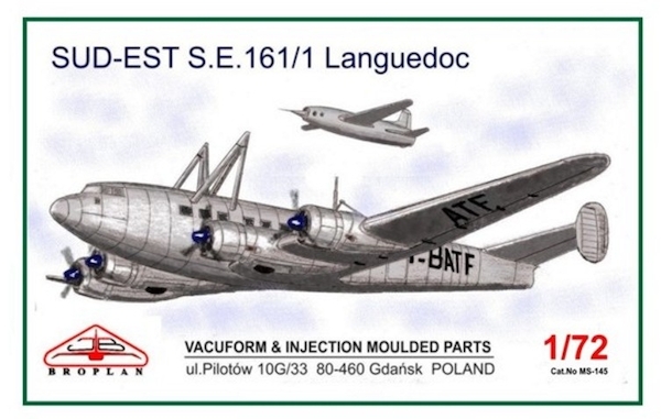 SUD-EST SE161/1 Languedoc (F-BATF for Leduc 010)  MS-145