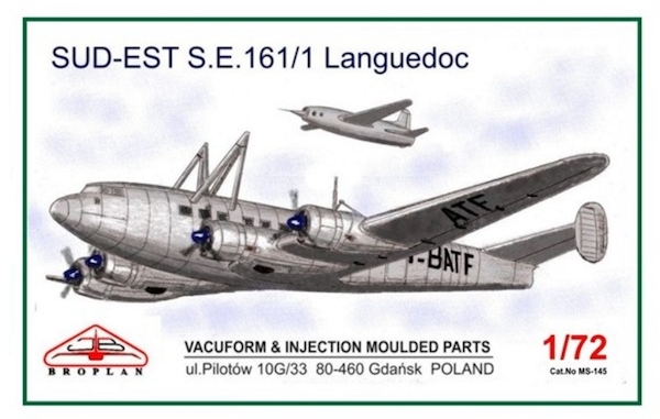 SUD-EST SE161/1 Languedoc (F-BATF for Leduc 010) MS-145
