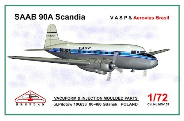 SAAB 90A Scandia (VASP and Aerovias Brasil) MS-155