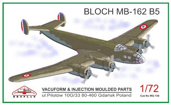 Bloch MB162 B5 (French markings) MS-159