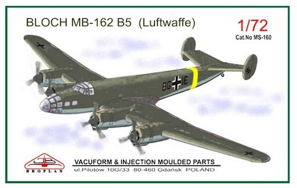 Bloch MB162-B5 (Luftwaffe markings)  MS-160