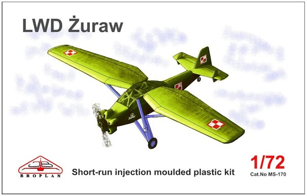 LWD Zuraw (prototype of Polish reconnaisance airplane 1950)  MS-170