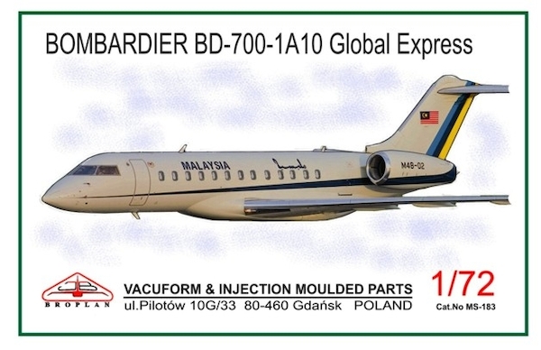 Bombardier BD-700-1A10 Global Express (Royal Malaysian AF)  MS-183