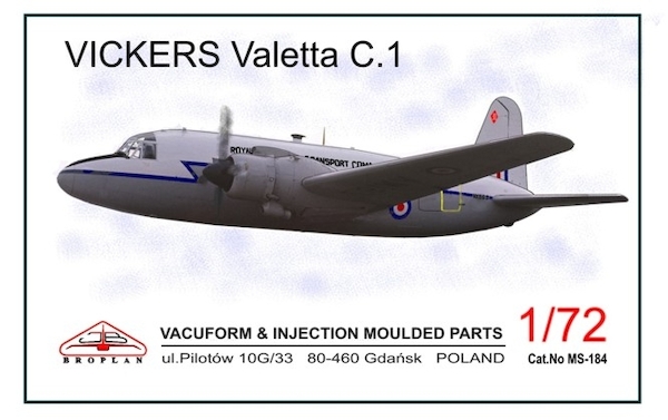 Vickers Valetta C.1 (Royal Air Force VW856 / VX863) MS-184