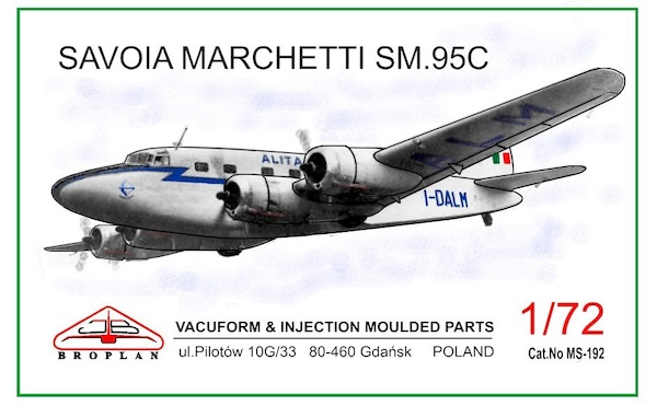 Savoia Marchetti SM.95C (airliner)  MS-192