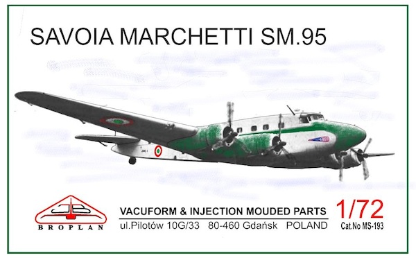 Savoia Marchetti SM.95 (military)  MS-193