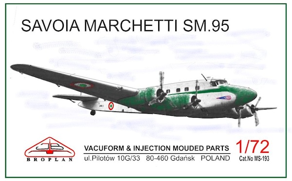 Savoia Marchetti SM.95 (military) MS-193