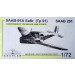 Saab 91A Safir (TP91)/Saab 201(Heller kit)  MS-56