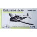 Saab 91A Safir (TP91)/Saab 201(Heller kit) MS-56