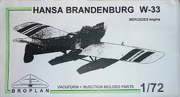 Hansa Brandenburg W33 (Mercedes Engine)  MS-71