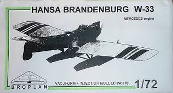 Hansa Brandenburg W33 (Mercedes Engine) MS-71