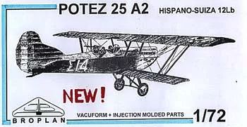 Potez 25-A2 (Hispano Suiza Engine)  MS-72