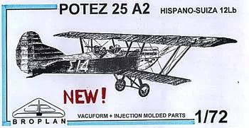Potez 25-A2 (Hispano Suiza Engine) MS-72