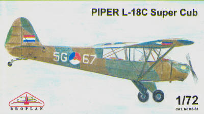 Piper L-18C Super Cub (Danish AF, Norway AF, Luftwaffe, KLu)  MS-82