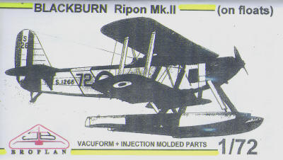 Blackburn Ripon II (Floats) MS102