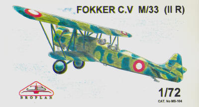 Fokker CV M/33 (IIR) ms104