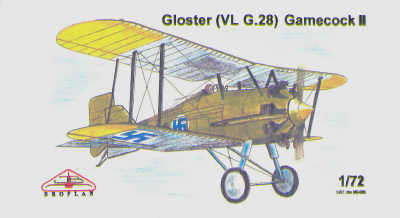 Gloster (VL G.28) Gamecock II ms108