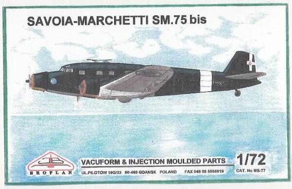 Savoia marchetti SM75bis  MS77
