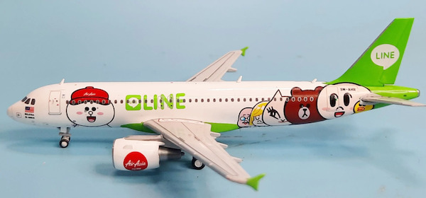 Airbus A320-216 AirAsia Line Livery 9M-AHR BT400-A320-001