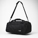Travelbag 40 x 25 x 20 cm for underseat luggage, carry-on or backpack (Black) 