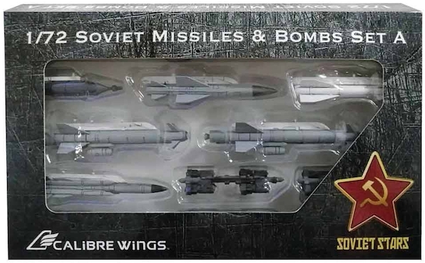 Sukhoi Su-24 Fencer Diecast Model Missile and Bomb Set  CA72EW01