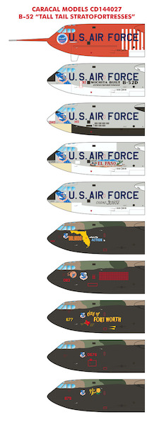 Boeing B52 "Tall Tail Stratofortresses"  CD144027
