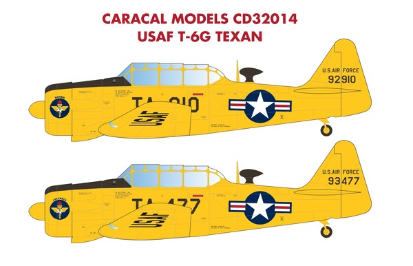 USAF T-6G Texan  CD32014