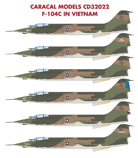 F-104C Starfighter in Vietnam  CD32022