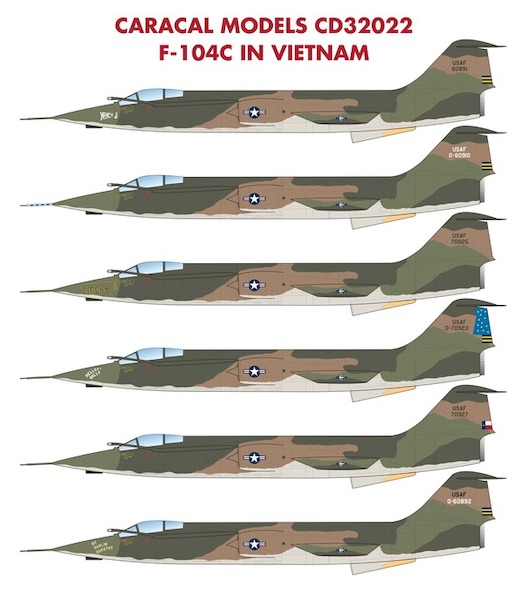 F-104C Starfighter in Vietnam CD32022
