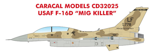 F-16D Mig Killer special scheme CD32025