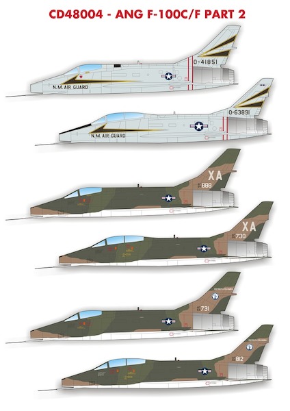 ANG F100C/F Super Sabre Part 2 CD48004