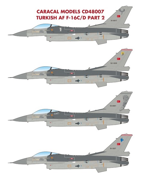 Turkish Air Force F-16C/D Part 2  CD48007