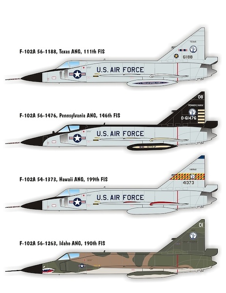 Convair F102 Delta Dagger  (Air National Guard)  CD48013