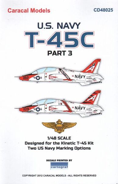 McDonnell-Douglas T45C Goshawk Pt 3 CD48025