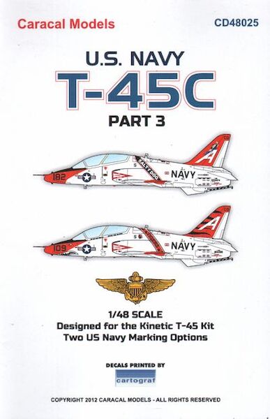 McDonnell-Douglas T45C Goshawk Pt 3  CD48025