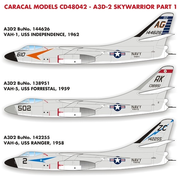 US Navy A3D-2 Skywarrior part 1 CD48042