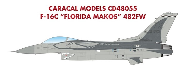 F16C "Florida Makos" 482FW Flagship"  CD48055