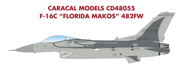 F16C "Florida Makos" 482FW Flagship" CD48055