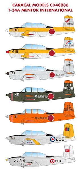 Beech T34A/B Mentor International CD48086