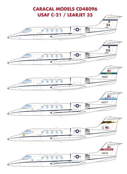 USAF C-21 (Learjet 35)  CD48096